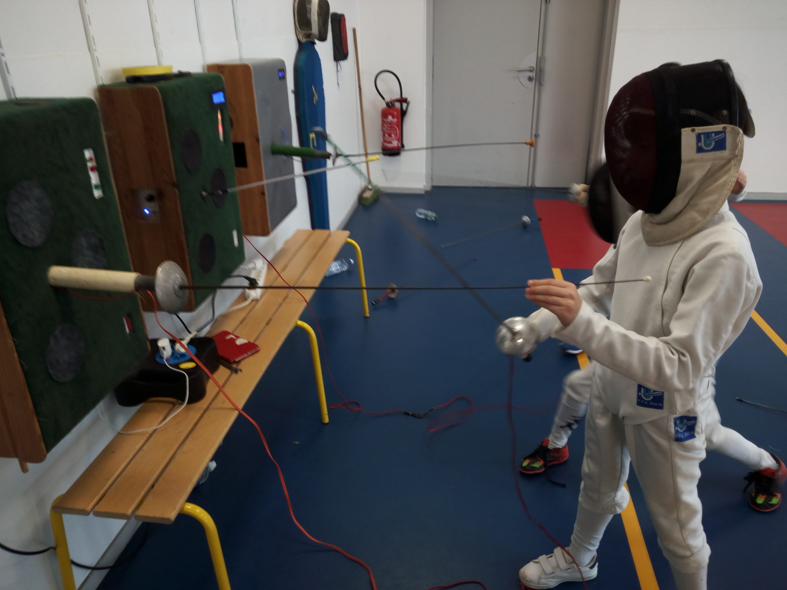 Cible V1 et V2 en action